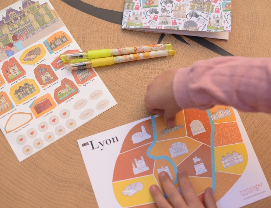 Carnet de voyage enfant Lyon 3