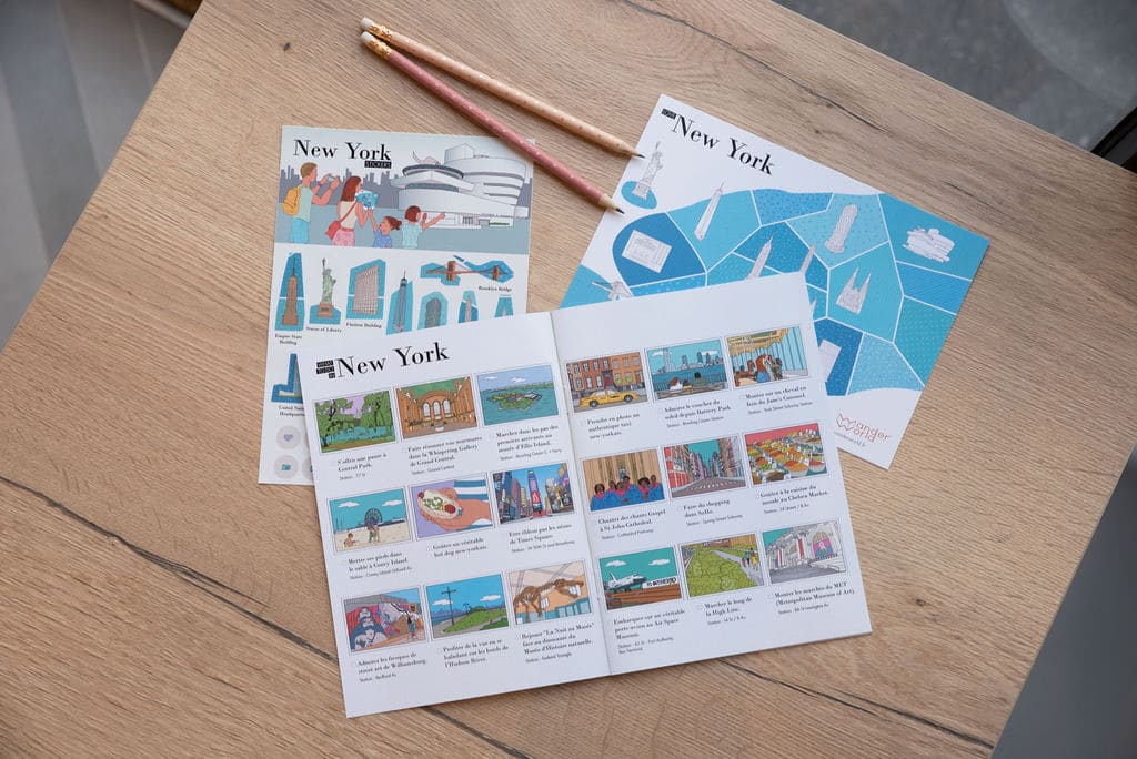New York Children's Travel Diary