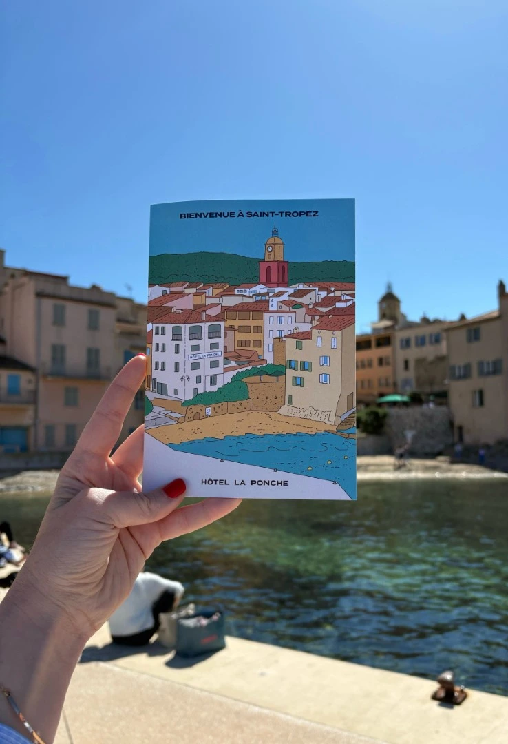 Couverture carnet La Ponche St Tropez