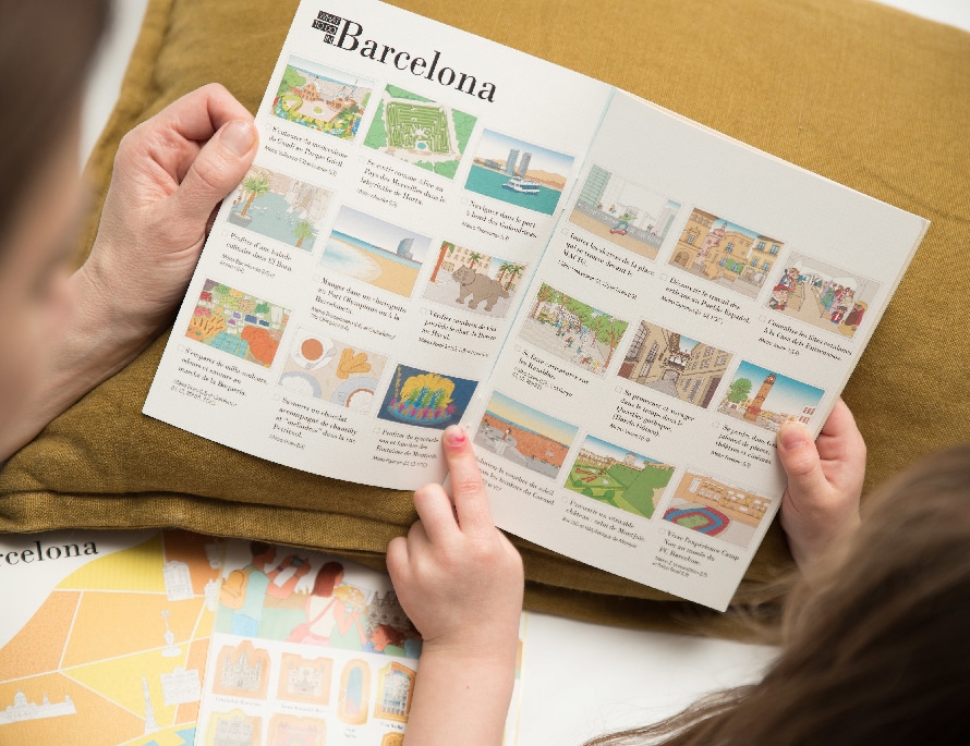 children's travel diary Barcelona 4