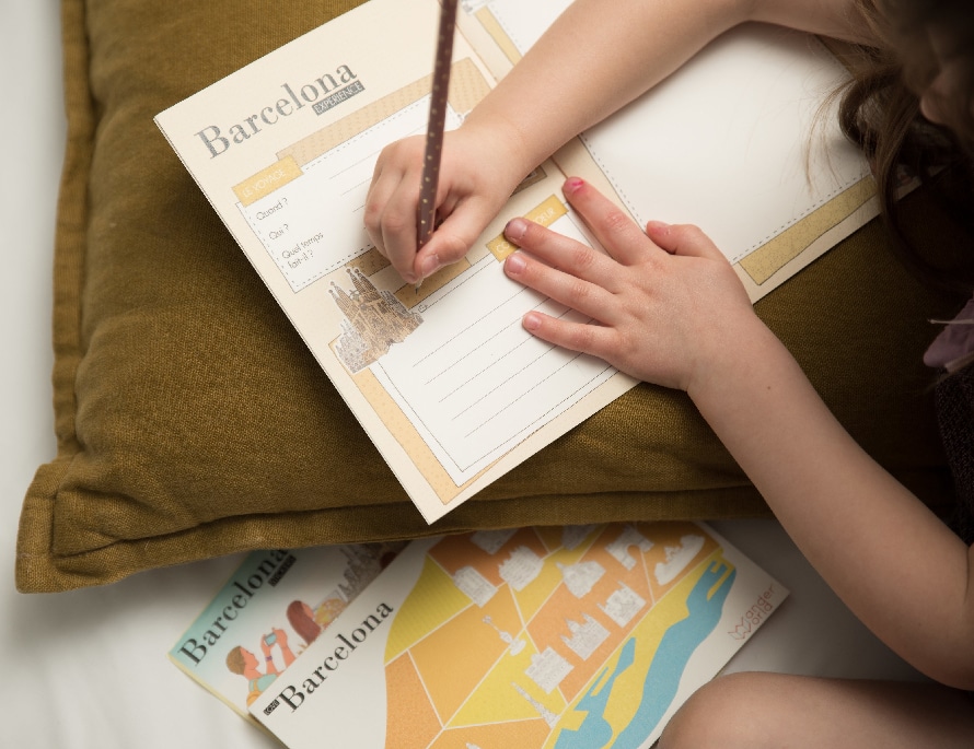 Children's travel diary Barcelona 5