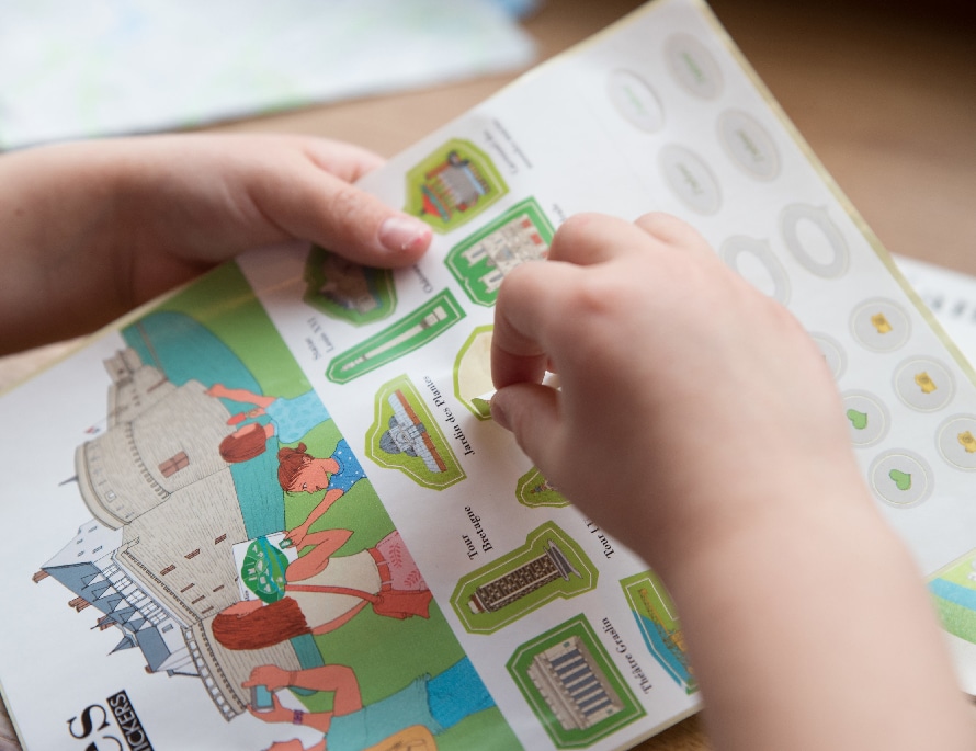 Children's travel diary Nantes 1