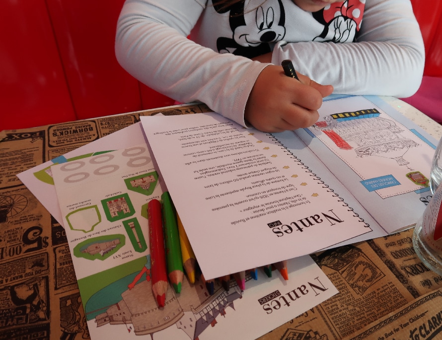 Children's travel diary Nantes 2
