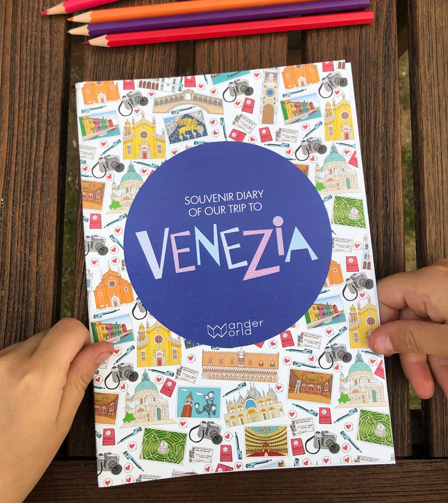 carnet de voyage Venise WanderWorld couverture