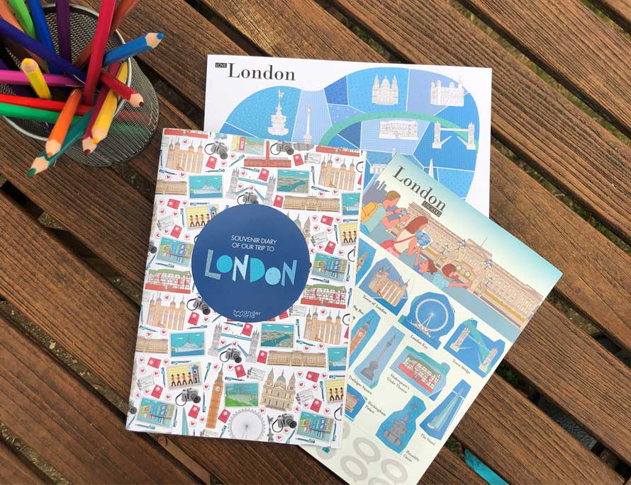 carnet de voyage WanderWorld Londres