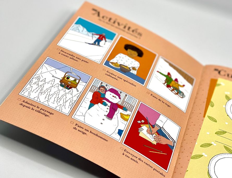 carnet souvenir de vacances à la negie
