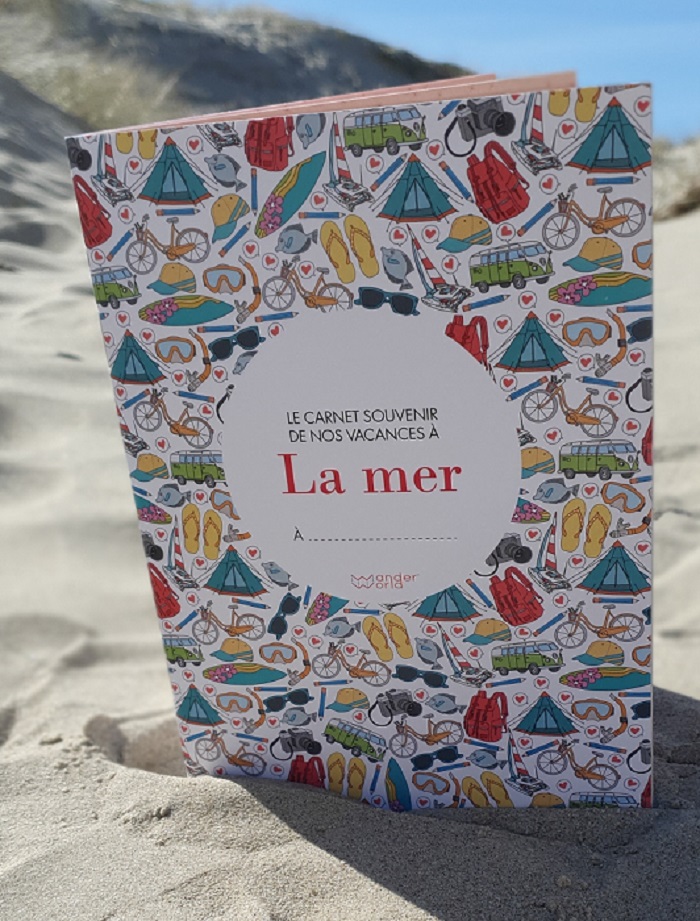 carnet mer de WanderWorld pour les enfants