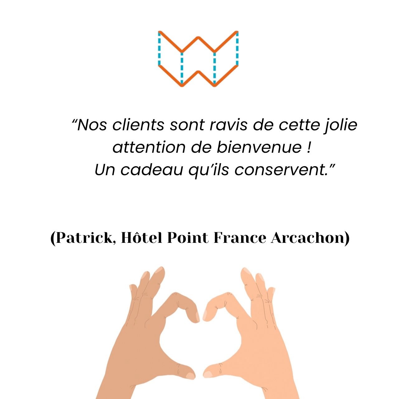 testimonial for Hôtel Point France Arcachon