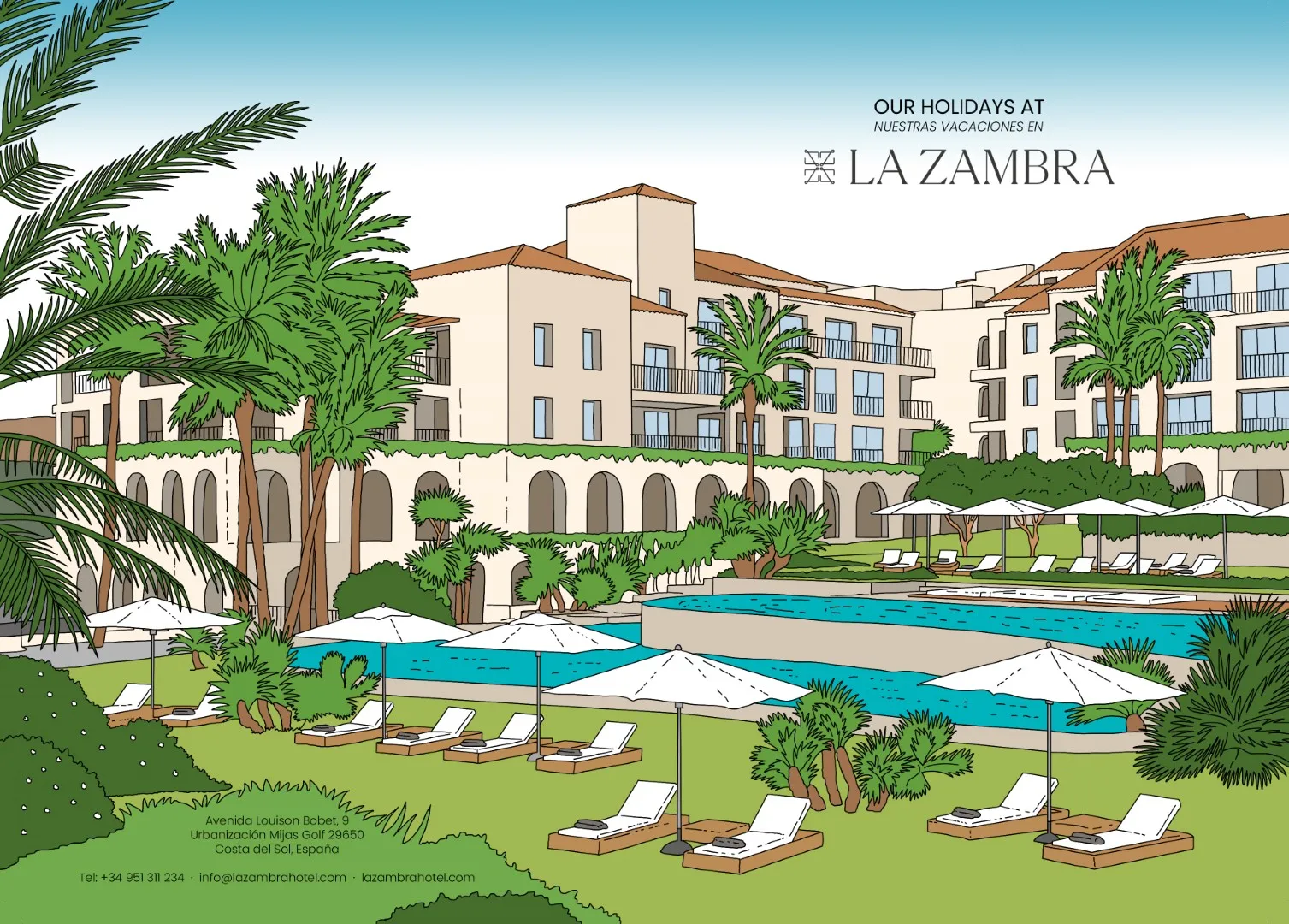 illustration du complexe La Zambra